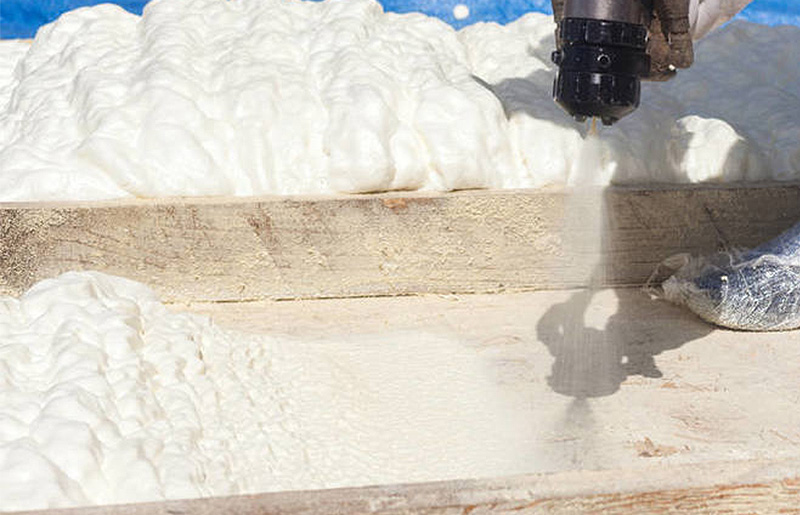 Polyurethane Rigid Foam Spray Composite Material for Interior Walls